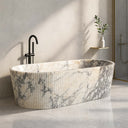 High End Bathtubs | Calacatta Viola 70.87" Long