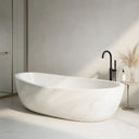 White Onyx Bathtub 70.87" Long