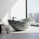 Jade Bathtub | Hand-carved from Shangri-La Jade 59.06" Long
