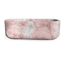 Pink Marble Bathtub 70.87" Length