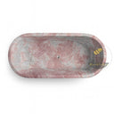 Pink Marble Bathtub 70.87" Length