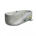 Custom Bathtub | Hand-Carved from Luxury Shangri-la Jade 70.87" Long