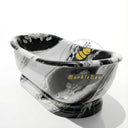 Marble bathtub | striking black veining | Length 70.87" | Panda White