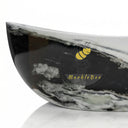 Stone bathtub | curved boat shape | 70.87 Inch Length | Panda White