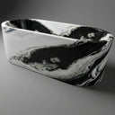 Marble tub in Panda White - Image 1
