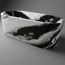 Marble tub in Panda White - Image 1