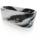 Marble tub in Panda White - Image 3