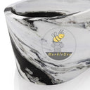 Marble tub in Panda White - Image 5