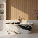 Marble bathtub in Panda White - Image 2