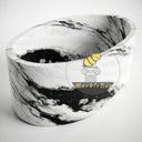 Stone bathtub in Panda White - Image 4