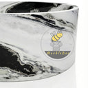 Marble tub in Panda White - Image 3