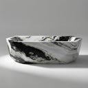 Marble bathtub in Panda White - Image 1