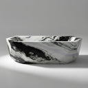 Marble bathtub in Panda White - Image 1