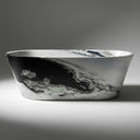 Stone tub in Panda White - Image 1