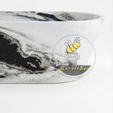 Stone tub | Oval Freestanding Design | 71 Inch Length | Panda White