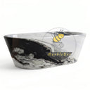 Stone tub in Panda White - Image 4