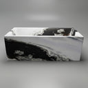Marble bathtub in Panda White - Image 1