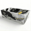 Marble bathtub | Bold Black Veining | 70.87 Inch Length | Panda White