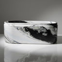 Marble tub in Panda White - Image 1