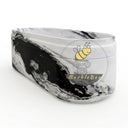 Marble tub | oval black veined | 70.87" Length | Panda White