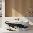 Marble bathtub in Panda White - Image 2