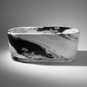 Stone tub in Panda White - Image 1