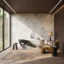 Marble bathtub in Panda White - Image 2