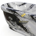 Marble bathtub in Panda White - Image 4