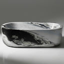 Marble tub in Panda White - Image 1