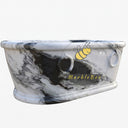 Marble bathtub in Panda White - Image 5