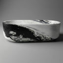 Marble bathtub in Panda White - Image 1