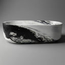 Marble bathtub in Panda White - Image 1