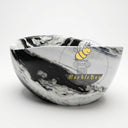 Stone bathtub | Organic Boat Shape | 70.87 Inch Length | Panda White