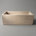 Marble bathtub in Pearl Linen limestone - Image 1