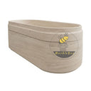 Marble tub in Pearl Linen limestone - Image 4