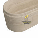 Marble tub in Pearl Linen limestone - Image 7