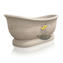 Marble bathtub in Pearl Linen limestone - Image 3