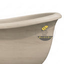 Marble bathtub in Pearl Linen limestone - Image 5