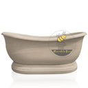 Marble bathtub in Pearl Linen limestone - Image 6