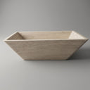 Marble bathtub in Pearl Linen limestone - Image 1
