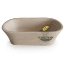 Marble bathtub in Pearl Linen limestone - Image 5