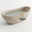 Marble bathtub in Pearl Linen limestone - Image 5