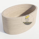 Marble bathtub in Pearl Linen limestone - Image 5