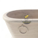 Marble bathtub in Pearl Linen limestone - Image 4