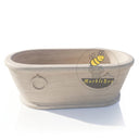 Marble bathtub in Pearl Linen limestone - Image 7