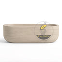 Marble bathtub in Pearl Linen limestone - Image 7