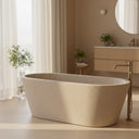 Marble bathtub in Massangis Clair Limestone - Image 2