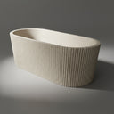 Marble bathtub in Massangis Clair Limestone - Image 2
