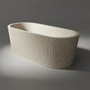 Marble bathtub in Massangis Clair Limestone - Image 2