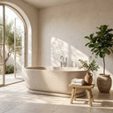 Marble bathtub in Massangis Clair Limestone - Image 1